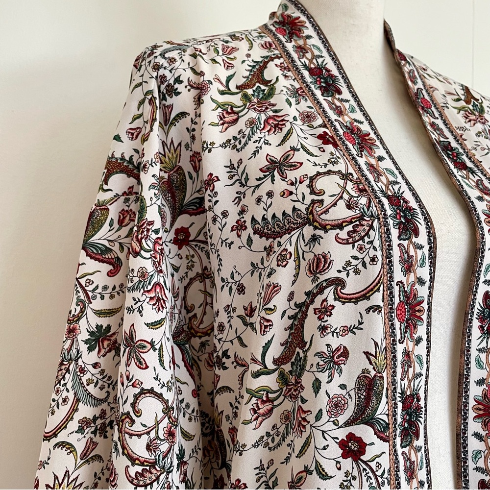 Max Studio Patterned Ruana Kimono - image 6